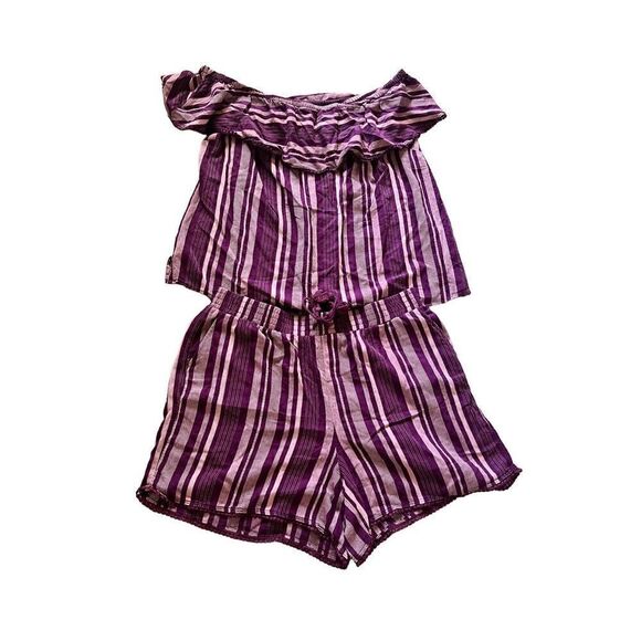 Lane Bryant 2 piece short and shirt set size 18/20 - Picture 1 of 5